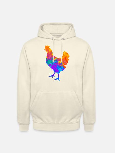 Huhn Hühner Hühnerhalter Hühnerzüchter - Unisex Hoodie - Vanille-Milchshake
