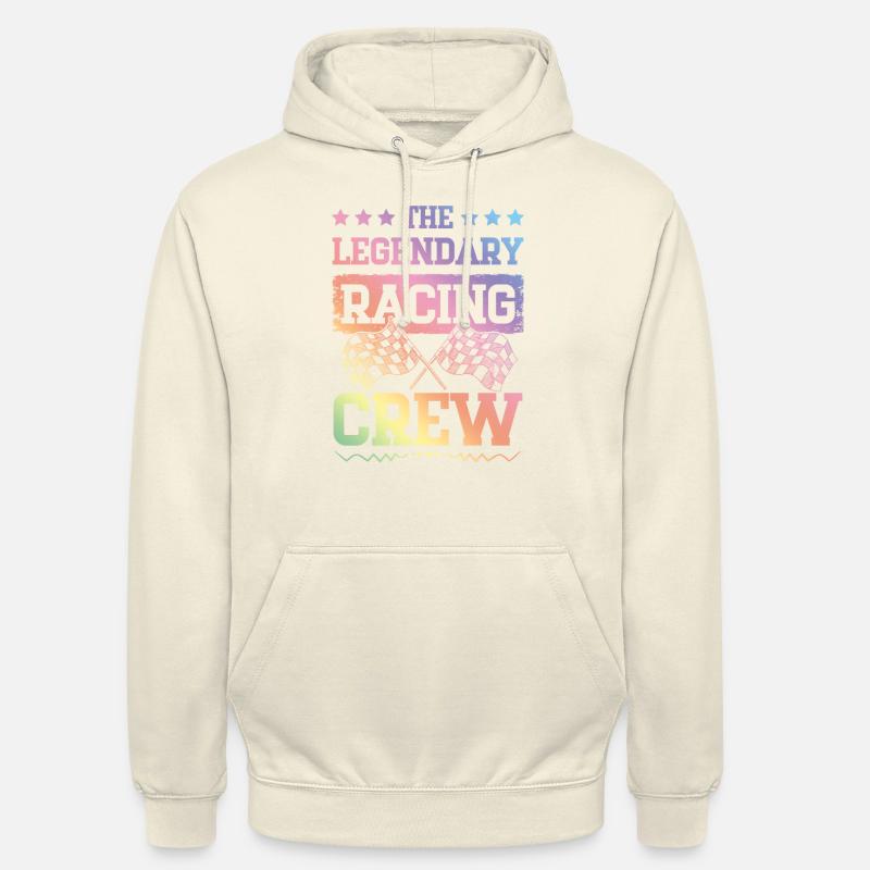 Équipage de course - Sweat-shirt à capuche unisexe - vanille