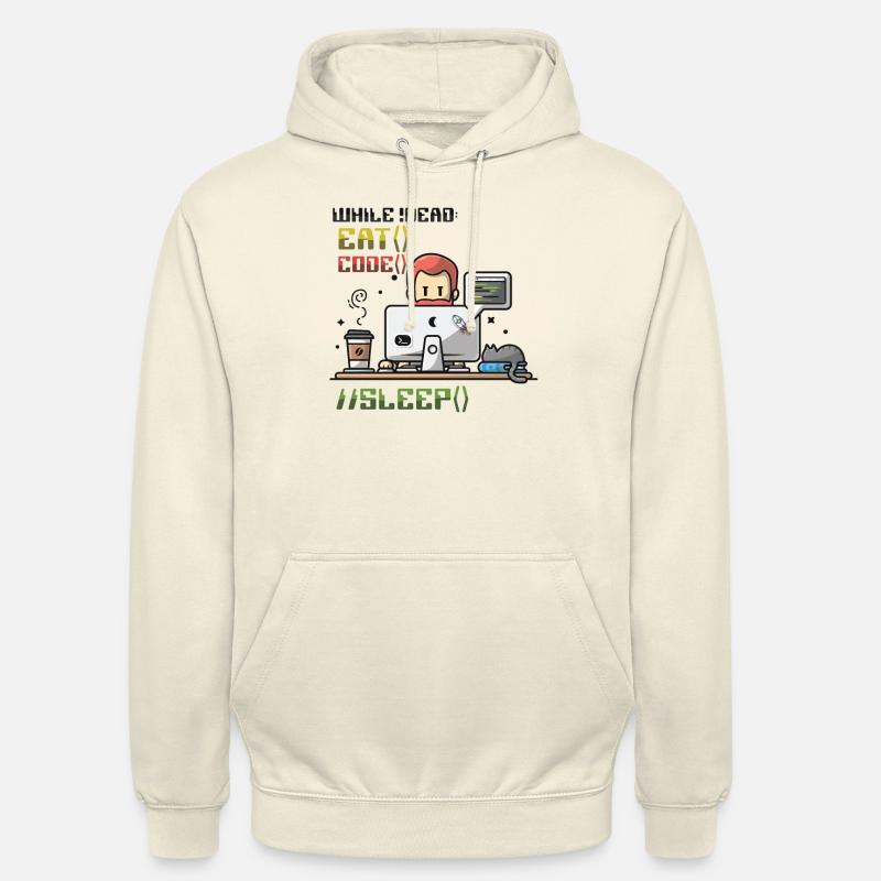 Programmierer,Computerprogrammierer,Witz - Unisex Hoodie - Vanille-Milchshake