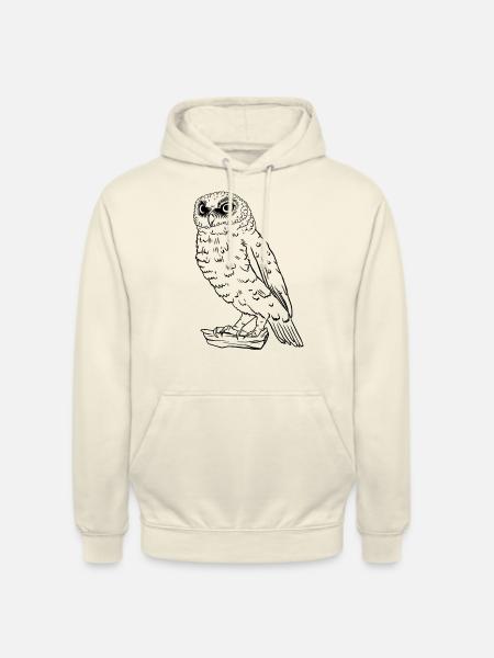 Einfach Eule - Unisex Hoodie - Vanille-Milchshake