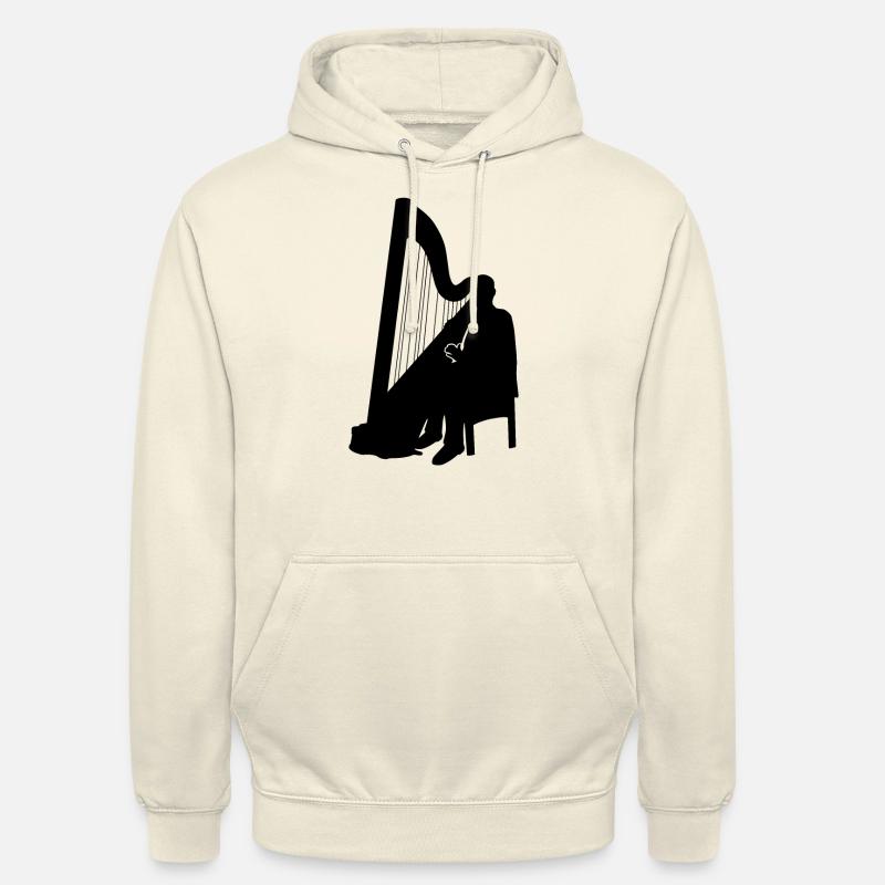 Harpe Sound Master Play Virtuose - Sweat-shirt à capuche unisexe - vanille