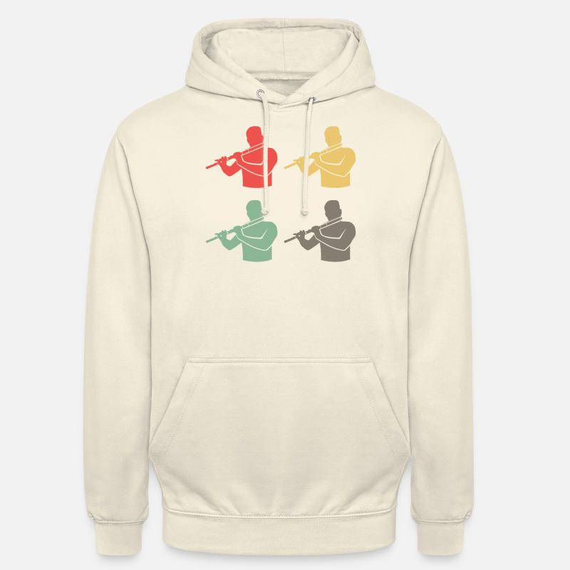 Querflöten Ensemble Bunte Harmonie - Unisex Hoodie - Vanille-Milchshake