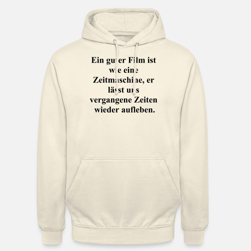 Moulinets rétro - Sweat-shirt à capuche unisexe - vanille