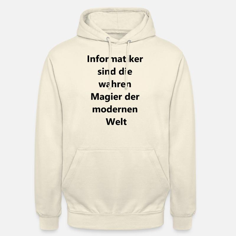 Cadeau Magic Code - Sweat-shirt à capuche unisexe - vanille