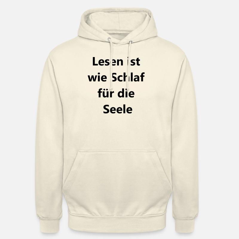 Lese-Geschenk - Unisex Hoodie - Vanille-Milchshake