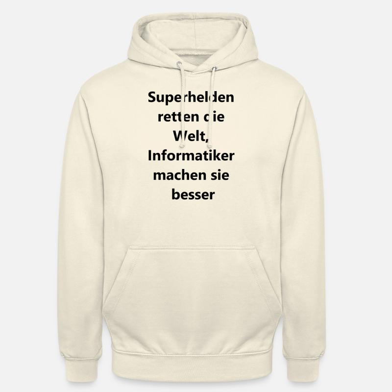 Heldenhafter Code Geschenk - Unisex Hoodie - Vanille-Milchshake
