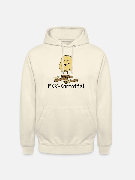 FKK Kartoffel - Nackerpatzl - Unisex Hoodie - Vanille-Milchshake