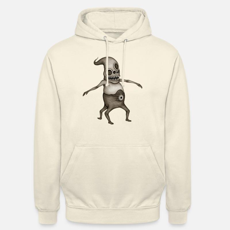 BUG #13 - dark hell - Sweat-shirt à capuche unisexe - vanille
