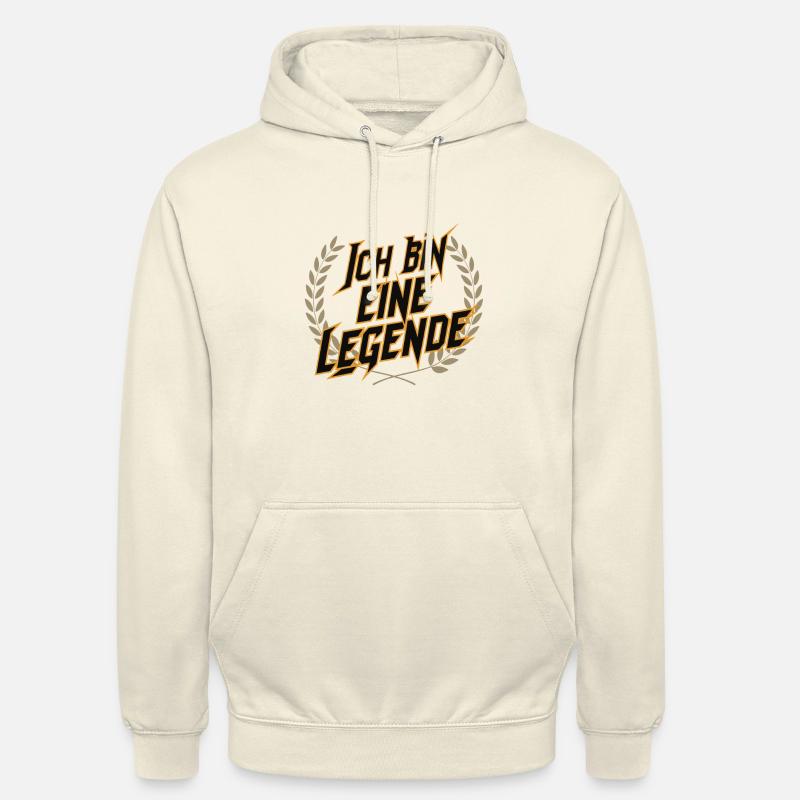Je suis une légende - Sweat-shirt à capuche unisexe - vanille