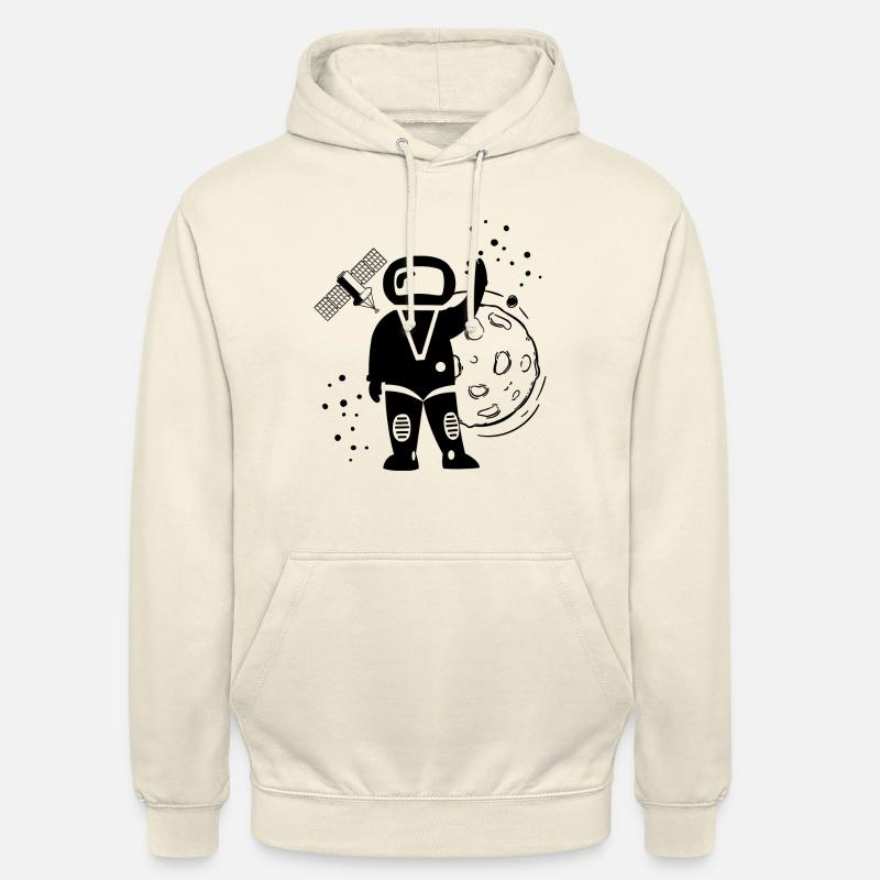 Astronaute - Space Cosmos Space Shuttle Universe - Sweat-shirt à capuche unisexe - vanille