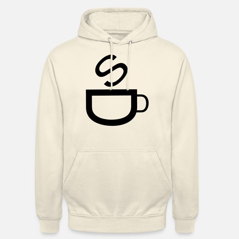 café - Sweat-shirt à capuche unisexe - vanille