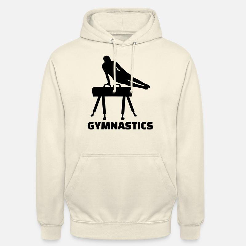 Gymnastics - Sweat-shirt à capuche unisexe - vanille
