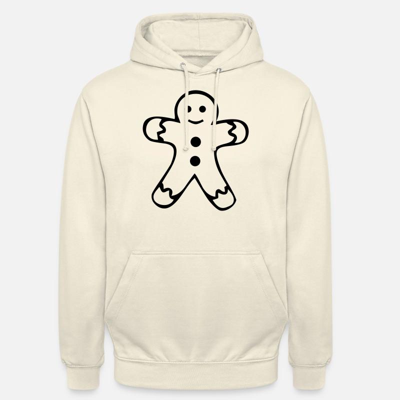 lebkuchenmann_01 - Unisex Hoodie - Vanille-Milchshake