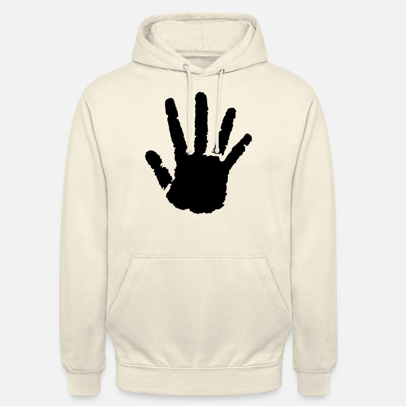 Main Noire Onizuka Style - Sweat-shirt à capuche unisexe - vanille