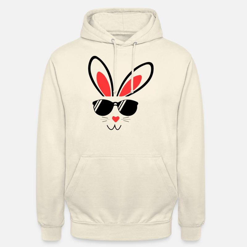 Rabbit, Rabbit, Easter rabbit - Unisex Hoodie - vanilla
