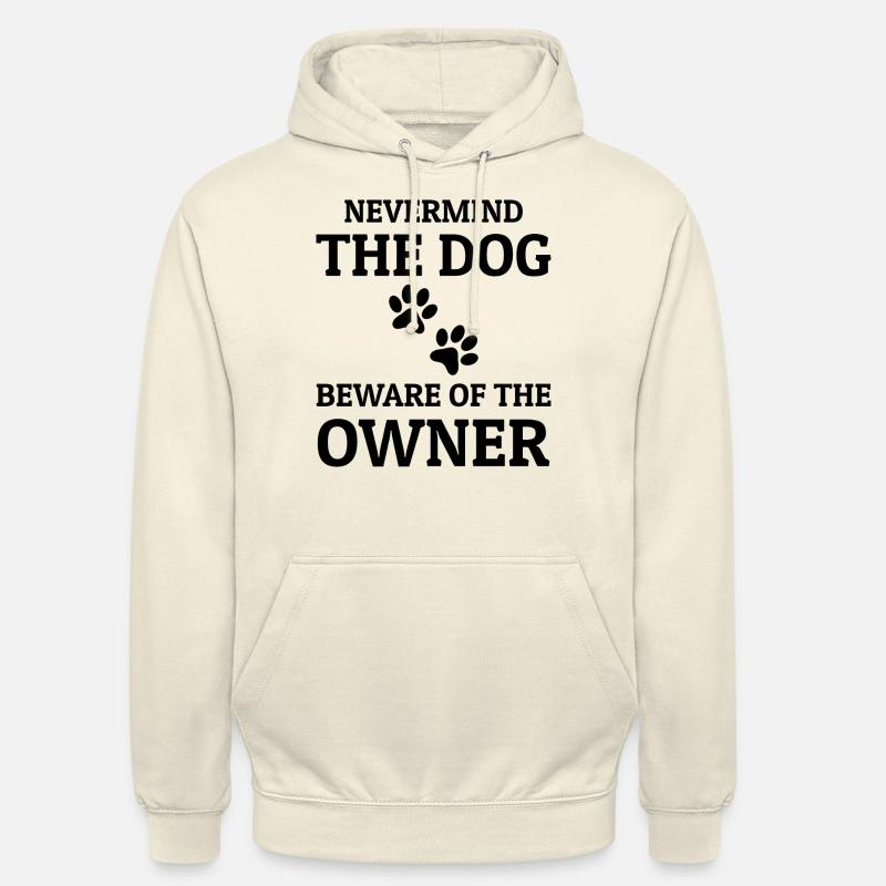 Hund Chien - Sweat-shirt à capuche unisexe - vanille