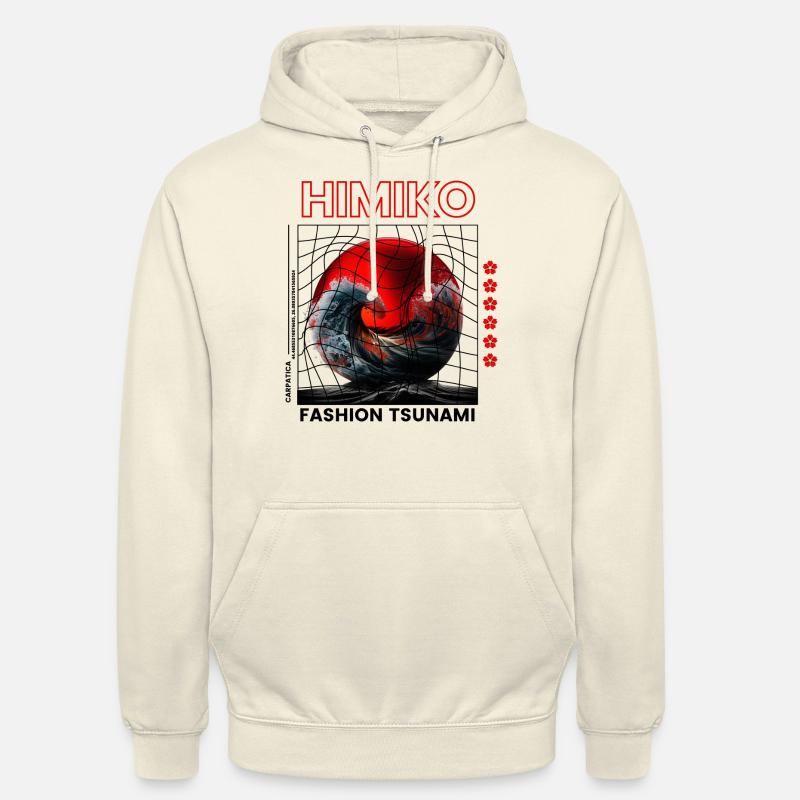 Himiko Wave Mode Elegant - Unisex Hoodie - Vanille-Milchshake