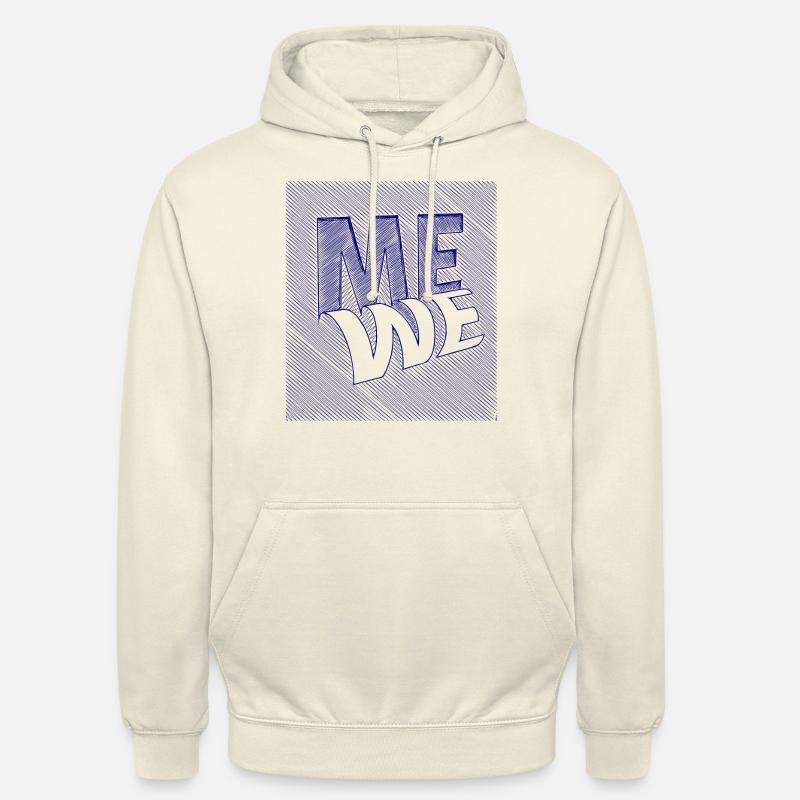 me we scribble - Unisex Hoodie - Vanille-Milchshake