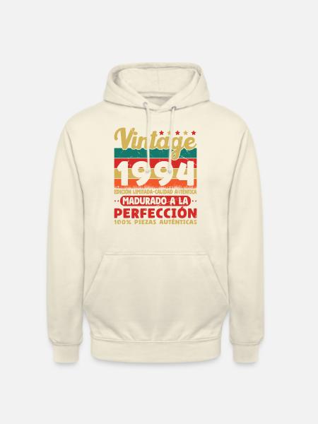 Vinatge 1994 Birthday Gift - Unisex Hoodie - vanilla