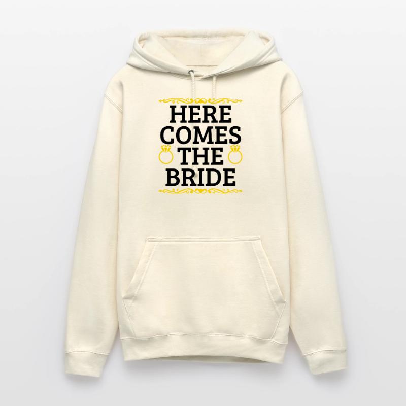 Braut Bride Design Pull-on Shirt, Pullover, Top.. Unisex Hoodie