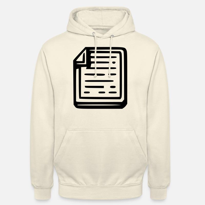 Notes - Sweat-shirt à capuche unisexe - vanille