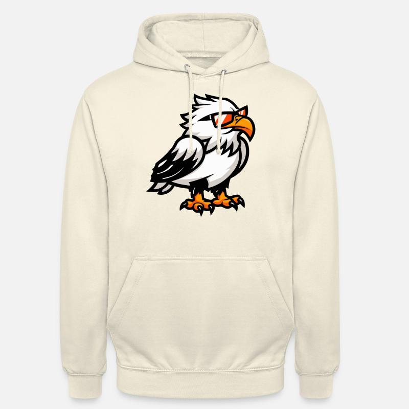 Adler Comic Cool - Unisex Hoodie - Vanille-Milchshake