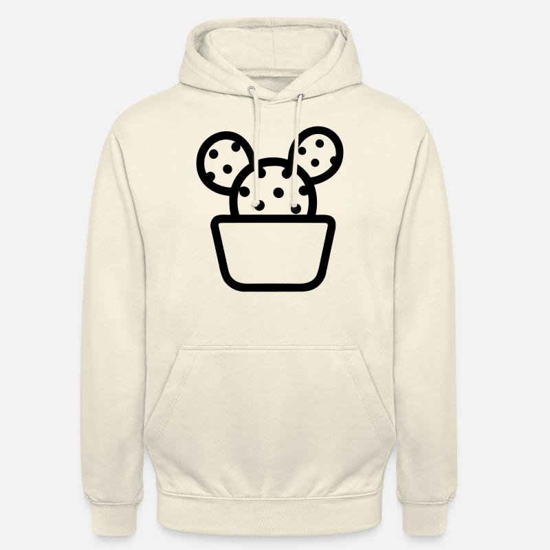 Cactus - Sweat-shirt à capuche unisexe - vanille