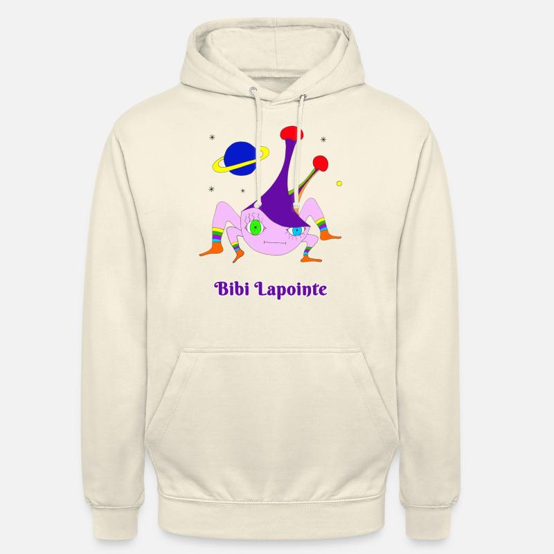 Bibi Lapointe - Sweat-shirt à capuche unisexe - vanille