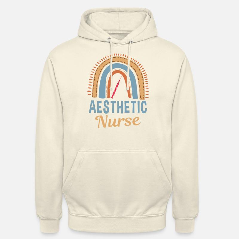 Infirmière esthétique Rainbow - Sweat-shirt à capuche unisexe - vanille