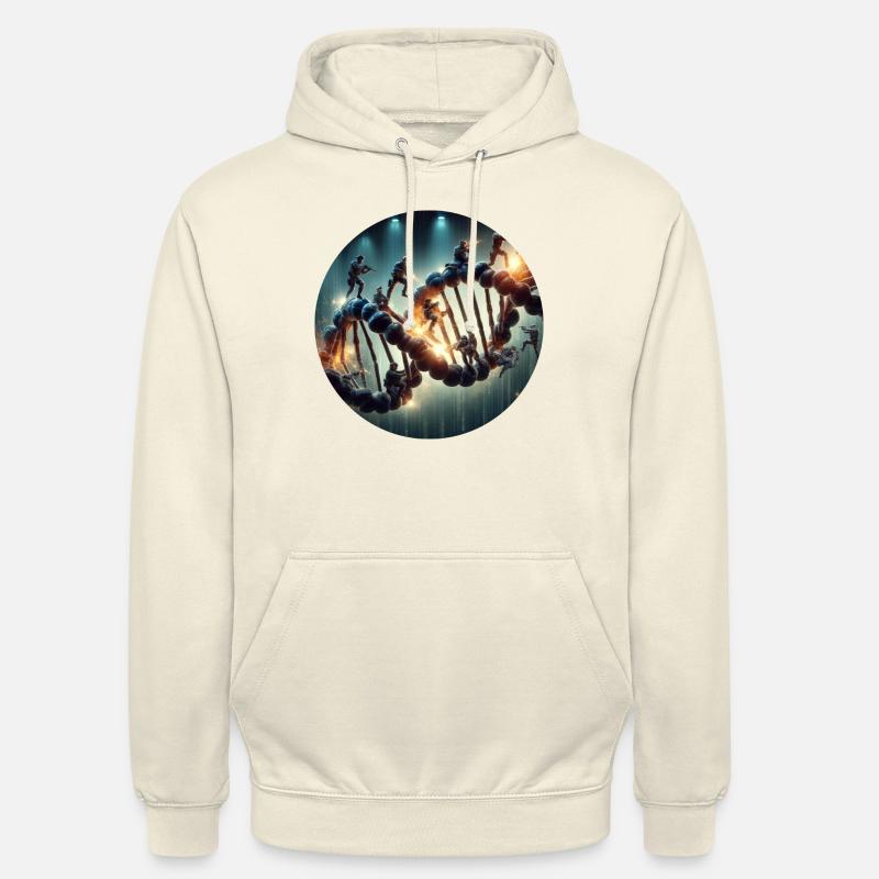 Polizei-DNA 3 - Unisex Hoodie - Vanille-Milchshake