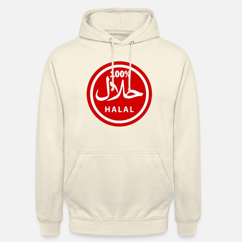 Halal - Unisex-huppari - vaniljapirtelö
