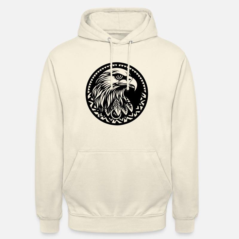 Aigle - Sweat-shirt à capuche unisexe - vanille