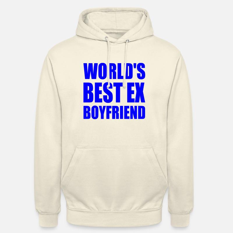 worlds best ex boyfriend - Sweat-shirt à capuche unisexe - vanille