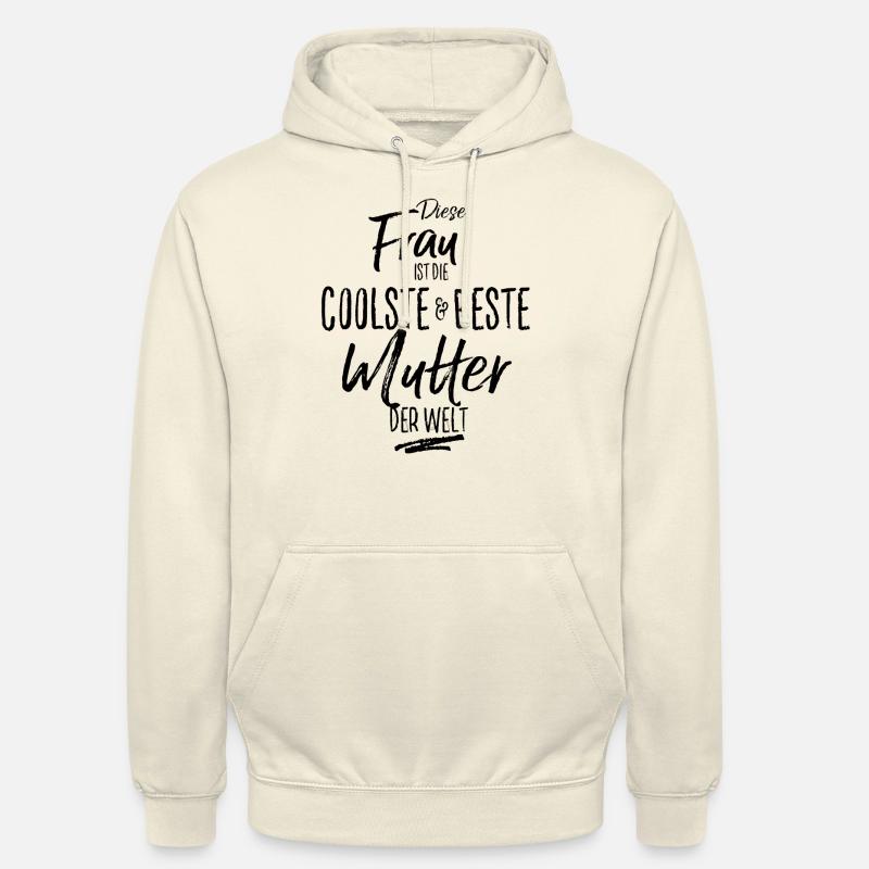 mutter - die Beste (s) - Unisex Hoodie - Vanille-Milchshake