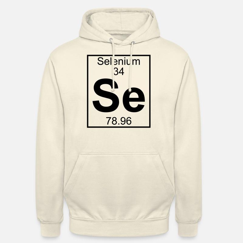Selenium (Se) (element 34) - Unisex Hoodie - vanilla