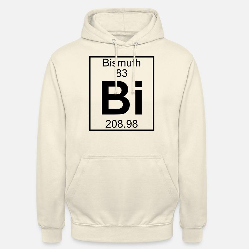 Element 083 - Bi (bismuth) - Full - Unisex Hoodie - Vanille-Milchshake