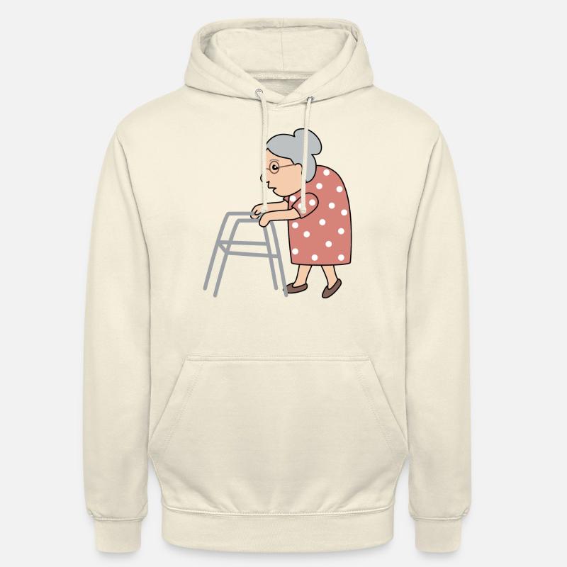 Bedstemor bedstemor - Hættetrøje unisex - vaniljemilkshake
