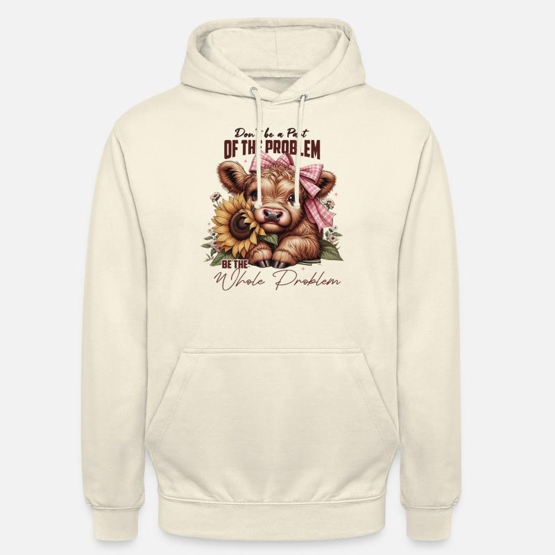 Be the whole problem - Unisex Hoodie - Vanille-Milchshake