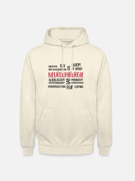 neurosurgery cloud - Unisex Hoodie - vanilla