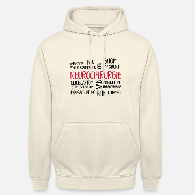 neurosurgery cloud - Unisex Hoodie - vanilla
