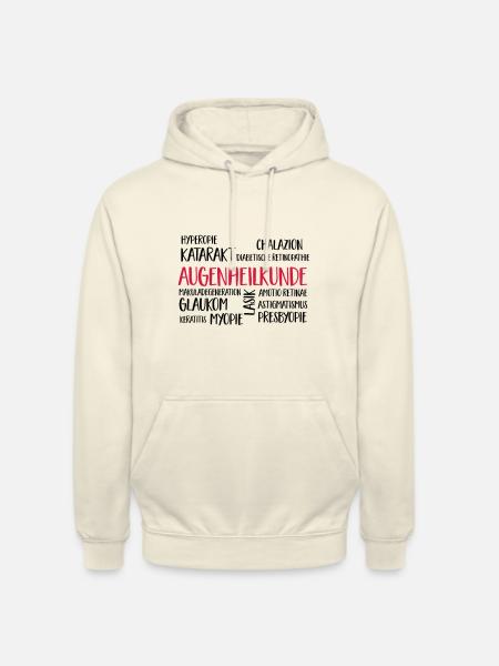 augenheilkunde - Unisex Hoodie - Vanille-Milchshake
