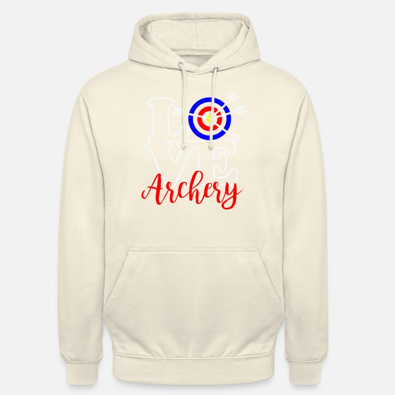 Bogenschießen ich liebe Bogenschießen - Unisex Hoodie - undefined