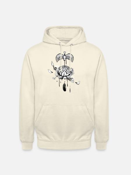Das Ende vom Flug - Unisex Hoodie - Vanille-Milchshake