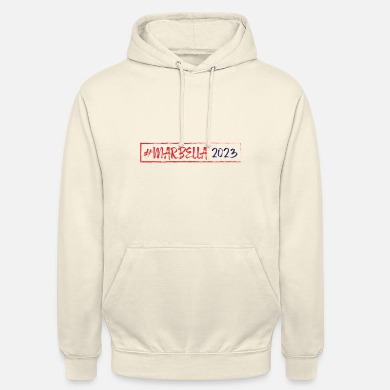 Marbella 2023 - Sweat-shirt à capuche unisexe - vanille