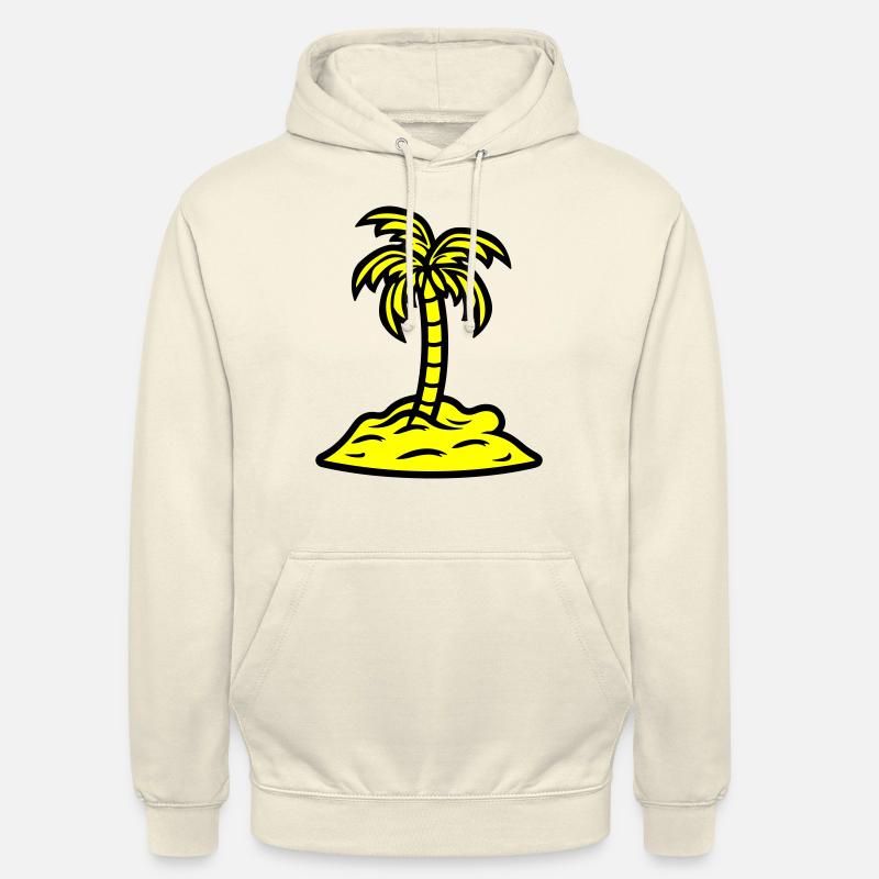 Palm Island vacances d’été - Sweat-shirt à capuche unisexe - vanille