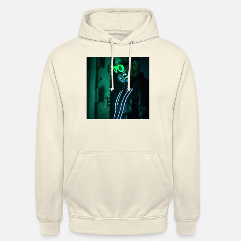 Freak creativo y eficiente - Sudadera con capucha unisex - batido de vainilla