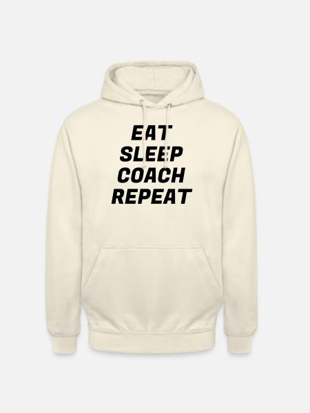 Coach / Coaching / Trainer / Sport - Unisex Hoodie - Vanille-Milchshake