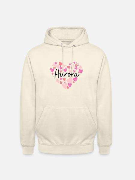 J’adore Aurora - Sweat-shirt à capuche unisexe - vanille
