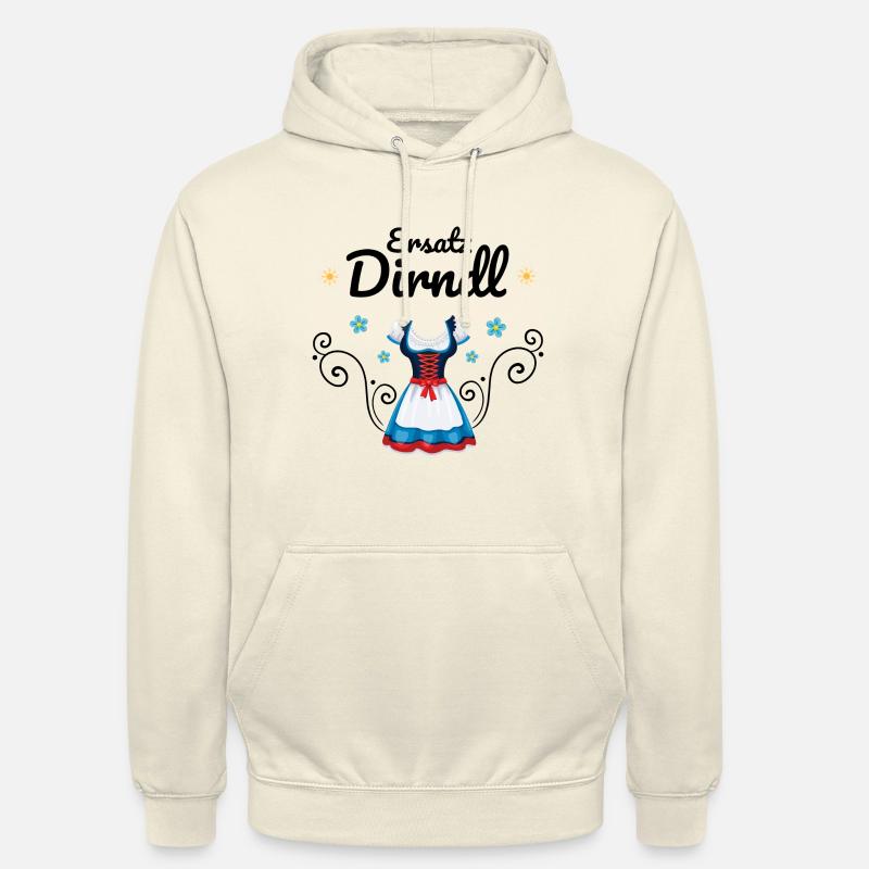 Dirndl Ersatz - Unisex Hoodie - Vanille-Milchshake