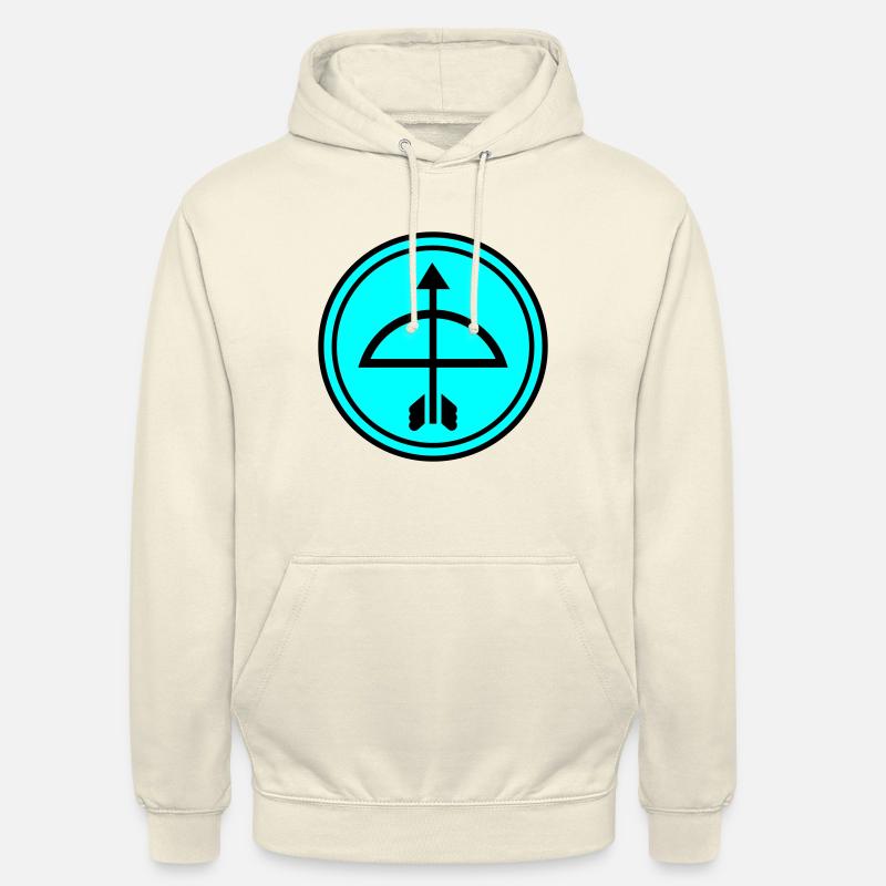 Pfeil und Bogen - Unisex Hoodie - Vanille-Milchshake